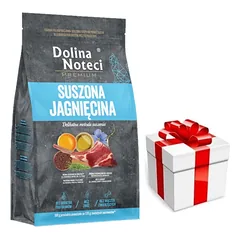 Dolina Noteci Premium Džiovintas ėdalas visų veislių katėms su ėriena 2 kg + Staigmena katei
