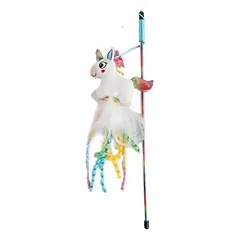 AFP Katzenspielzeug Angel Einhorn mit Federn