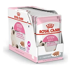 ROYAL CANIN Kitten paštetas 12x85g drėgnas maistas - paštetas kačiukams iki 12 mėnesių amžiaus