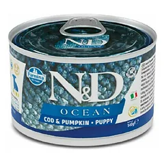 Farmina N&D Dog Ocean Mini Puppy Cod & Pumpkin 140 g