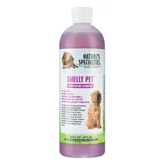 Nature's Specialties Smelly Pet šampūnas - fermentinis šampūnas, pašalinantis nemalonius kvapus, šunims ir katėms, koncentratas 1:24
