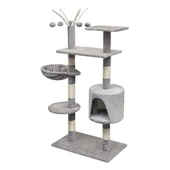 Prolenta Premium draskyklė katėms Bellmead, 96 x 35 x 125 cm, mėlyna, poliesteris: 100 % — 3 nuotrauka