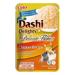 INABA Cat Dashi Delights Delicate Flakes Vištiena 40g