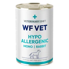 WF VET Hypoallergenic Rabbit šunims, 400 g