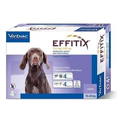 VIRBAC - EFFITIX HUND (10-20 KG) - VIRBAC