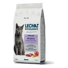 Sausas pašaras sterilizuotoms katėms su antiena LECHAT Exc. 1,5kg