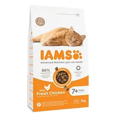 IAMS Advanced Nutrition Senior Cat 7+ su vištiena, sausas maistas katėms, > 10 kg — 2 nuotrauka