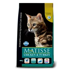 FARMINA MATISSE - CAT Dry Chicken&Turkey 10 kg parduotuvėje pethappy.lt