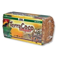 JBL TerraCoco Compact kokoso plaušų substratas 450 g (5 l) parduotuvėje akvazoo.lt