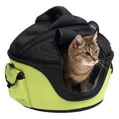 zooplus Exclusive kieto korpuso transportavimo krepšys katėms Sandy, oranžinė, L 46 x B 44 x H 35 cm — 4 nuotrauka