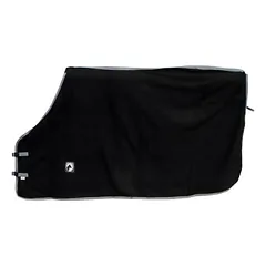 Hofman Animal Care Fleece Decke schwarz/grau