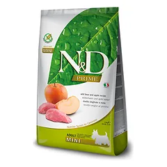 N&D Boar & Apple Adult Mini 2.5 kg parduotuvėje Petz.lt