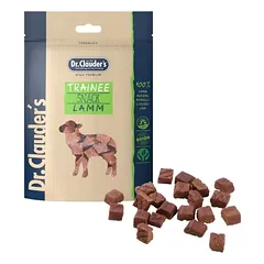 DR. CLAUDER’S TRAINEE SNACK, ėrienos skanėstai kubeliais šunims ir katėms 80-500g – 500g