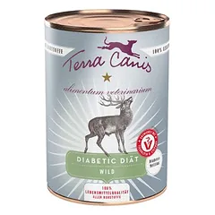 Terra Canis Alimentum Veterinarium Diabetic dieta, drėgnas maistas šunims, ekonominė pakuotė 12 x 400 g — 4 nuotrauka