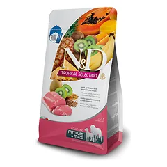 Sausas pašaras šunims FARMINA N&D TROPICAL SELECTION DOG Dry Pork ADULT MED&MAX 2kg