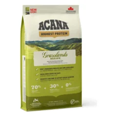 Acana Dog Grasslands sausas maistas šunims 11,4 kg parduotuvėje animu.lt