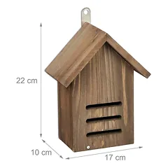 Vabzdžių viešbutis 22x17x10cm., rudos spalvos — 4 nuotrauka