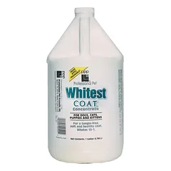 PPP Whitest Coat Shampoo - balinantis šampūnas šunims ir katėms, koncentratas 1:12, 400ml — 4 nuotrauka