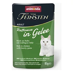 Animonda Vom Feinsten Cat Raffinesse višta, laukinė mėsa 85 g photo
