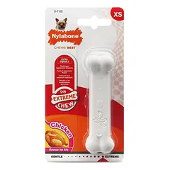 Nylabone Extreme Chew Chicken - patvarus kramtomasis žaislas šunims, vištienos skonio