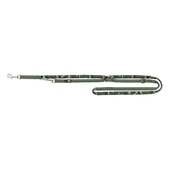Trixie Premium pritaikomas pavadys, su neoprenu M-L 2m/20mm, kamufl./miško