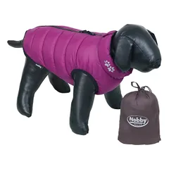 Nobby Light violetinė dvipusė striukė šuniui, 20 cm