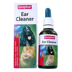 Beaphar Ear Cleaner ausų valymo priemonė šunims ir katėms, 50 ml parduotuvėje kika.lt