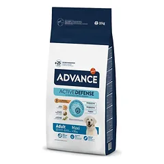 Advance Maxi Adult sausas maistas didelių veislių šunims su vištiena ir ryžiais, 18 kg