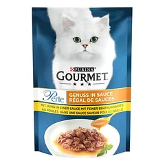 Gourmet Perle padaže, drėgnas maistas katėms, ekonominė pakuotė 52 x 85 g — 5 nuotrauka