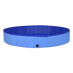 Prolenta Premium sulankstomas baseinas šunims Saran, 200 x 30 cm, mėlyna, PVC — 3 nuotrauka