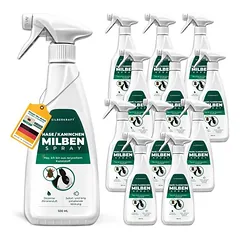 Silberkraft Milbenspray für Hasen & Kaninchen – Abwehrspray (Repellent)