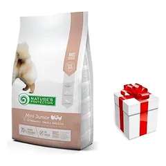 NATURES PROTECTION Mini Junior Paukštiena 2kg + STAIGMENA ŠUNIUI