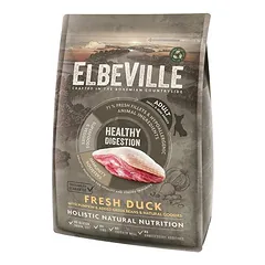 Elbeville Adult Mini Fresh Duck Healthy Digestion sausas maistas miniatiūrinių ir mažų šunų suaugusiems, su šviežia antiena sveikam virškinimui, 4 kg
