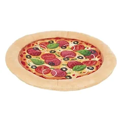 Trixie Pizza pliušinis žaislas šuniui, Ø 26 cm — 3 nuotrauka