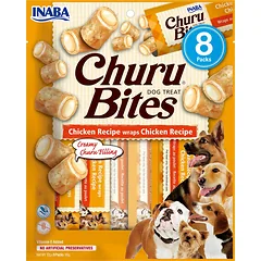 INABA Churu Bite Chicken 8x12g vištienos vyniotiniai šunims