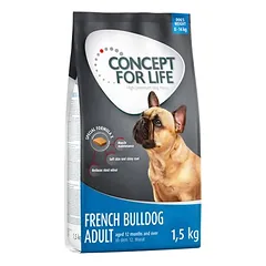 Concept for Life prancūzų buldogų Adult, sausas maistas šunims, 4 kg — 2 nuotrauka