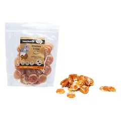 Beeztees skanėstai šunims vištienos žetonai su žuvimi, Kiekis: 400 g — 2 nuotrauka