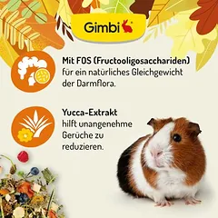 Gimbi Mother Nature Guinea Pig, pašaras graužikams, > 250 g — 4 nuotrauka