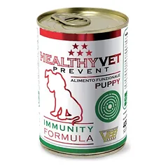 Healthyvet Prevent Immunity paštetas šuniukams 6×400 g