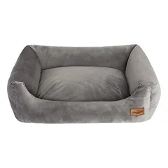 RECOBED Welurove sofa pilka S 65x50cm