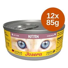 Josera Kitten 12 x 85 g, drėgnas maistas katėms
