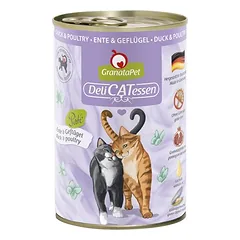 GranataPet DeliCatessen bandomasis rinkinys, drėgnas maistas katėms 6 x 400 g — 4 nuotrauka