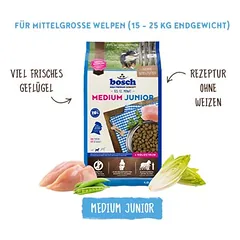 Bosch Medium Junior 15 kg parduotuvėje zooplus.de
