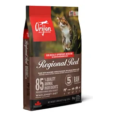 Orijen Regional Red Cat begrūdis sausas maistas katėms