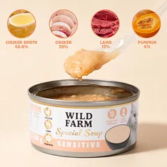 WILD FARM Special Soup Support 80g Sensitive