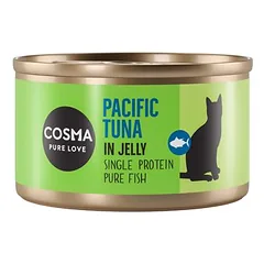 Cosma Original drebučiuose, drėgnas maistas katėms, ekonominė pakuotė 24 x 85 g — 5 nuotrauka
