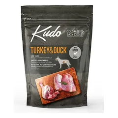 Kudo Mini Junior su kalakutiena ir antiena, sausas maistas šuniukams 3 kg parduotuvėje e-zoo.lt