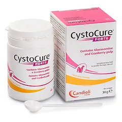 Candioli Cystocure Forte pulveris suņiem un kaķiem, 30g