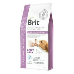 Brit GF Veterinary Diets Dog Ultra-Hypoallergenic su vabzdžiais ir žirneliais, veterinarinis maistas šunims 2 kg — 2 nuotrauka
