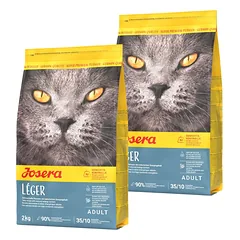 JOSERA Cat Leger mažai aktyvioms katėms ir po kastracijos 2x2 kg
